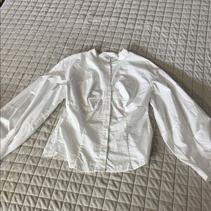 Banana Republic Women's White Blazer